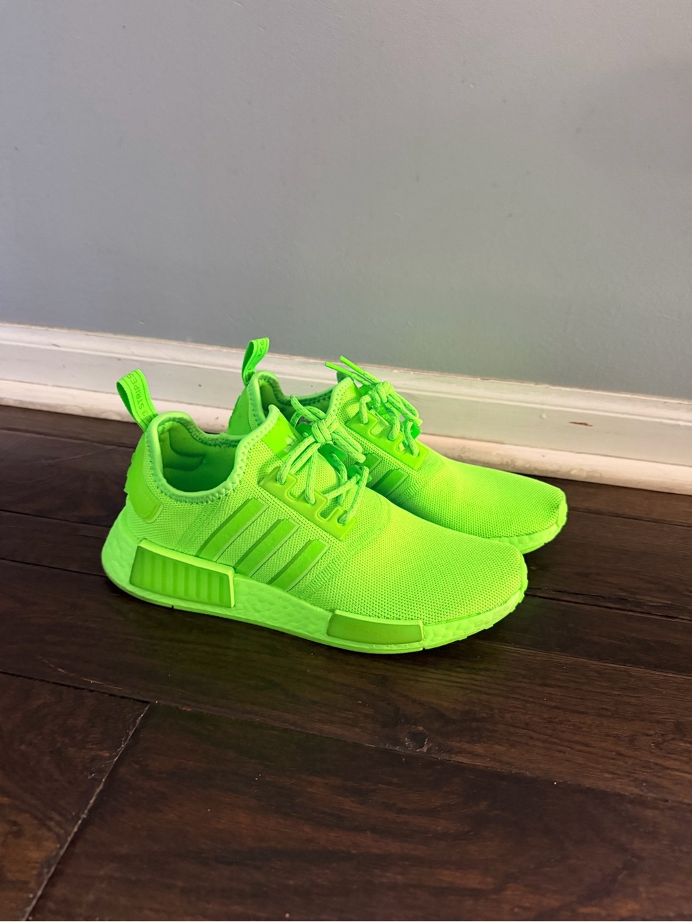 Adidas Woman NMD Neon Green size 7.5